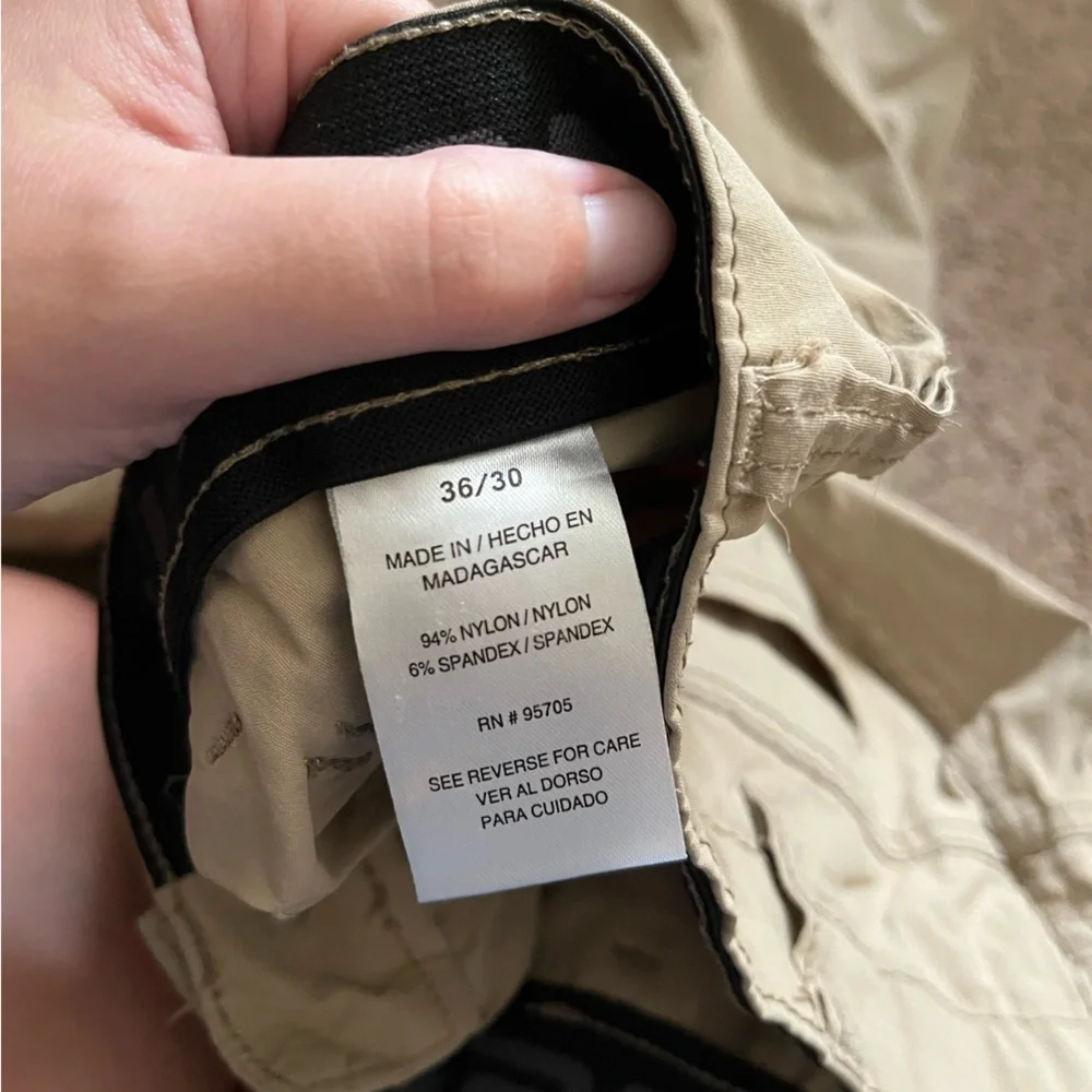 Denali Khaki Travel Pants